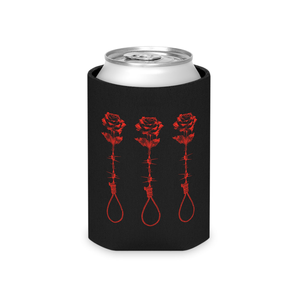 UNVOW Can Cooler — Red Rose Noose Graphic Beer Koozie