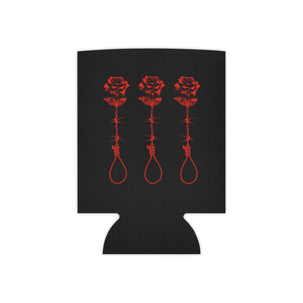 UNVOW Can Cooler — Red Rose Noose Graphic Beer Koozie