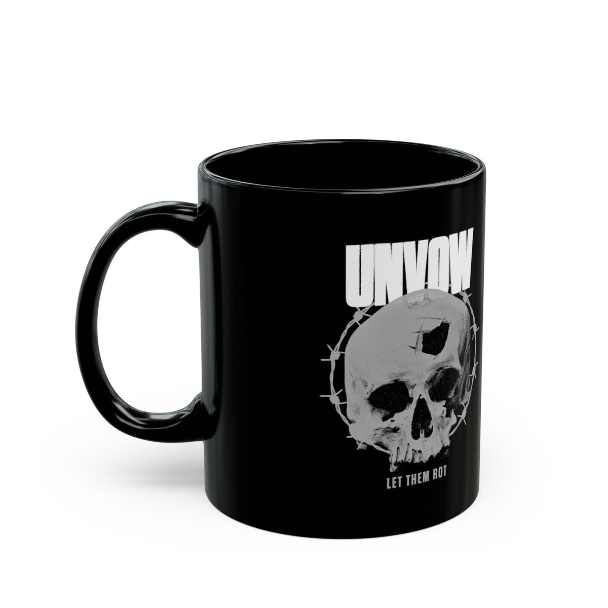Unvow - Let Them Rot Black Mug (11oz, 15oz)