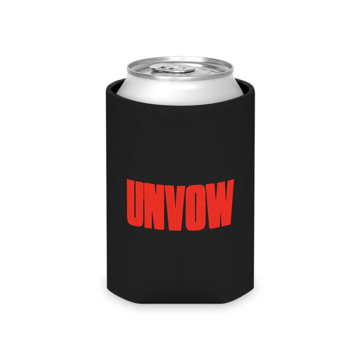 UNVOW Can Cooler — Red Rose Noose Graphic Beer Koozie