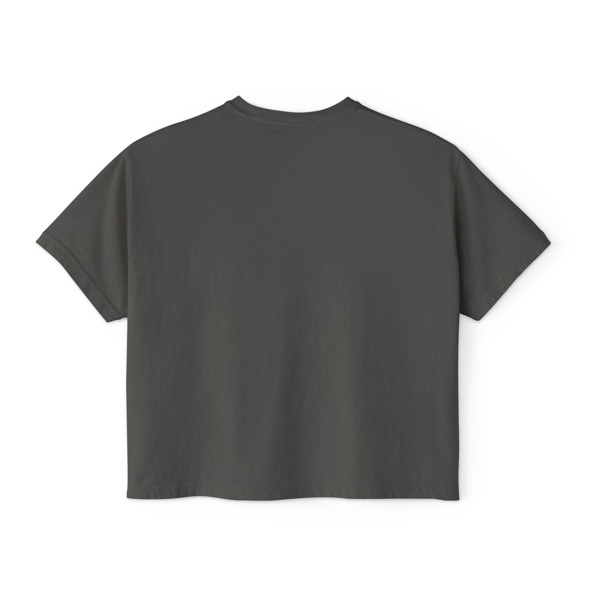 Skull Crown Boxy Tee — Gothic Punk Graphic Women's Tee