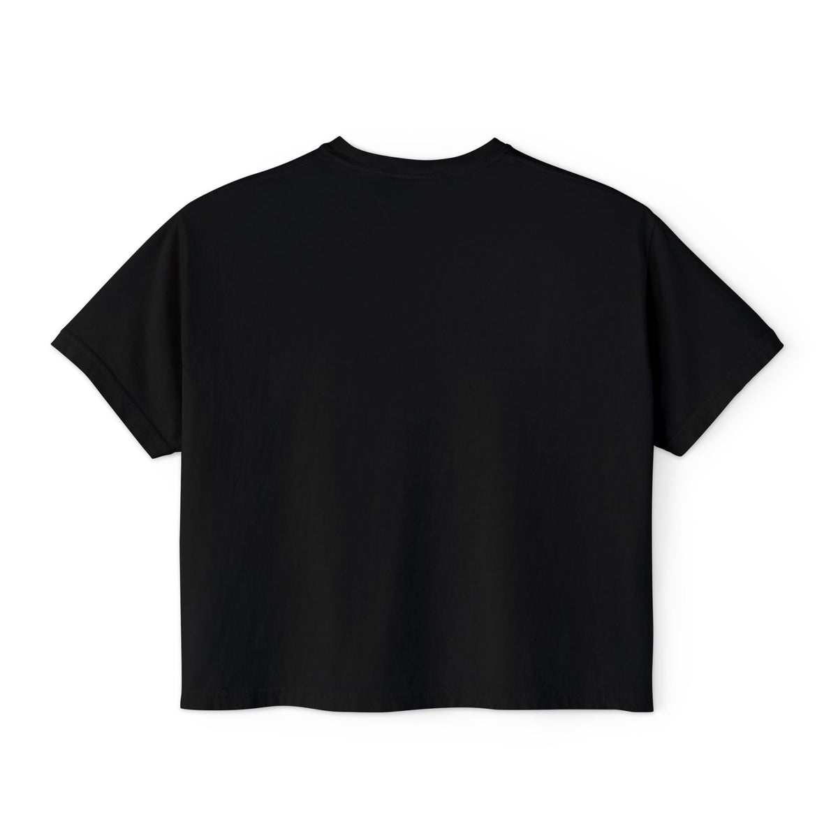 Skull Crown Boxy Tee — Gothic Punk Graphic Women's Tee